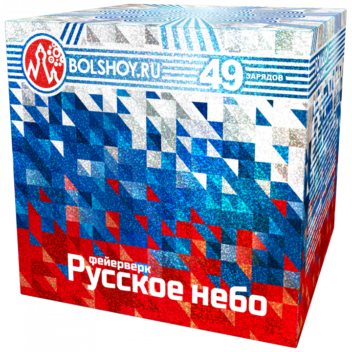 Купить Мощные батареи салютов Русское небо-49 в Бердске